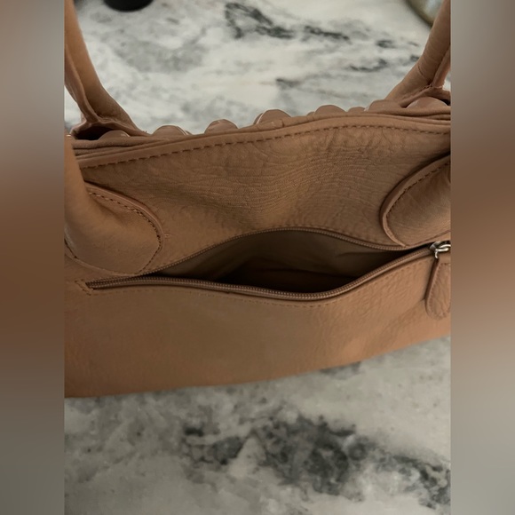 SR2 by Sondra Roberts tan studded purse - Picture 3 of 10